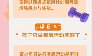 抗阻训练会让孩子长不高?孩子年龄太小不能练?别误会抗阻运动