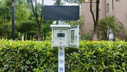 武汉一小区现“广场舞降噪神器” 生产商:产品售价3万,能将声波集中在目标区域