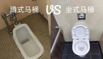 整个商场找不到一个蹲便,蹲厕真的比坐厕更卫生吗?为啥马桶越来越多?