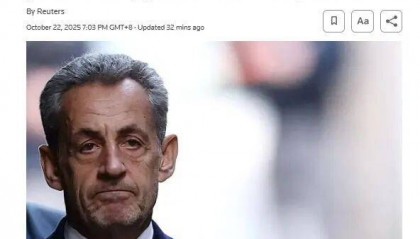 法国前总统萨科齐入狱服刑,单间囚室9平米,两名警员在隔壁常驻保护,律师:他什么要求也没提,没啥优待