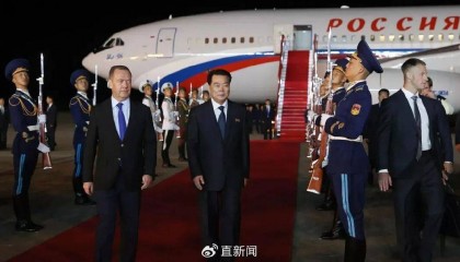 梅德韦杰夫抵朝鲜时发帖:朋友依然相伴,敌人则瑟缩颤抖