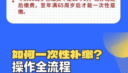 社保没缴满15年或20年?别慌,4种方式补救!