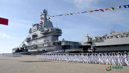 中国“福建”舰最新进度!中国3航母战力或超越2艘美国尼米兹