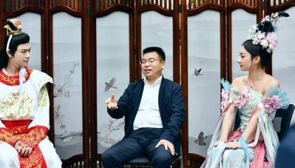 河南洛阳老城区赵书政:“天女散花”是中华优秀传统文化复兴的时代表达