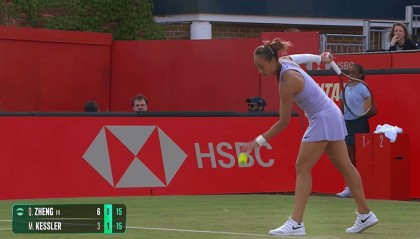 恭喜!WTA500伦敦站 郑钦文草地赛季首秀取得开门红