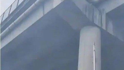 东莞一高架桥4车道变3车道致车辆坠落?当地:是特大事故