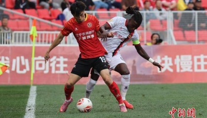 中甲:辽宁铁人队主场胜苏州东吴队