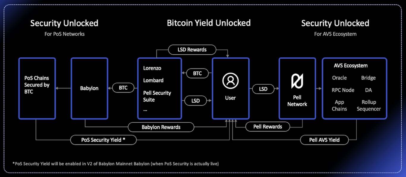 基于比特币再质押构建 AVS 网络，Pell Network 如何释放 BTCFi 万亿市场？