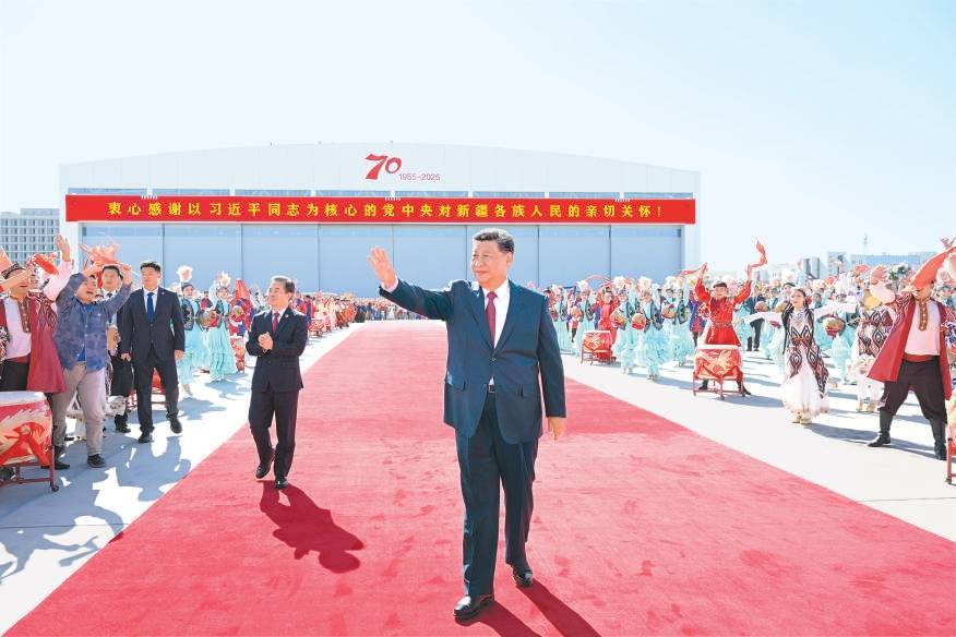 习近平返回北京