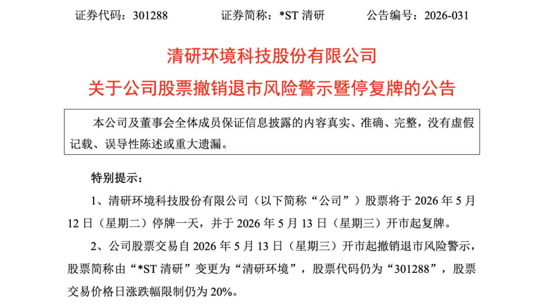 301288，“摘星脱帽”！